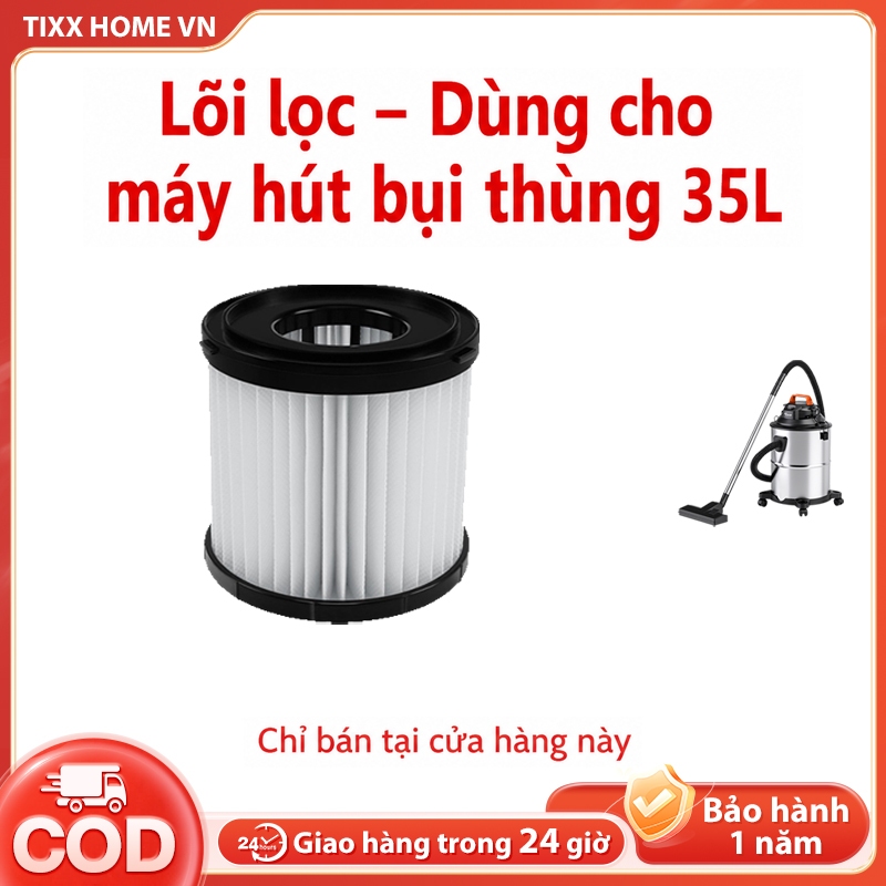Tixx 35L Lọc bụi máy hút bụi   Chỉ dùng cho máy hút bụi TIXX