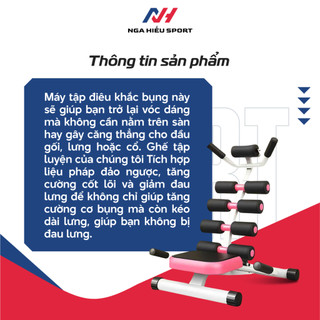 Thắt Lưng Thiết Bị Giảm Cột Sống Yoga Đĩa Chỉnh Cột Sống Lực Kéo Thư Giãn Cáng Hộ Gia Đình Mở Lưng - Bảo hành 12 tháng