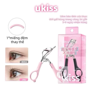 Kẹp Bấm Mi UKISS Góc Rộng Giúp Làm Cong Lông Mi Tiện Lợi Chuyên Dụng Chất Lượng