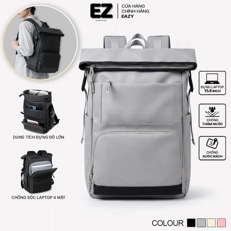 Balo đựng laptop chống sốc chống nước EZ BALO BLA22 Balo du lịch nam nữ , Balo laptop cao cấp