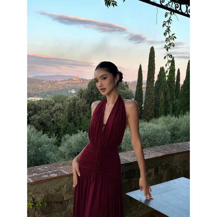 VBS - MUSE DRESS - Đầm maxi đi tiệc , Đầm Maxi quyến rũ đi tiẫ