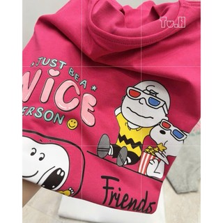 PHẠM THÙY SHOP: ÁO PHÔNG IN HÌNH SNOOPY FRIEND MỚI ẢNH THẬT