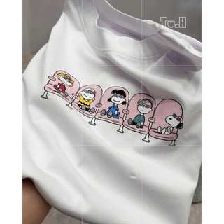 PHẠM THÙY SHOP: ÁO PHÔNG IN HÌNH SNOOPY FRIEND MỚI ẢNH THẬT