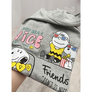 PHẠM THÙY SHOP: ÁO PHÔNG IN HÌNH SNOOPY FRIEND MỚI ẢNH THẬT