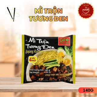 [Combo 10 Gói] Mì Trộn Tương Đen Jijang Ramen 140gr, Sợi Dai Ngon, Đậm Vị Hàn Quốc-Mì Việt Casumo