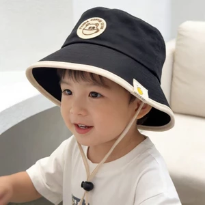 Mũ Bucket Cho Bé Có Dây Hi Bear – Mũ Tai Bèo Trẻ Em Hàn Quốc, Mũ Chống Nắng Cho Bé Dễ Thương