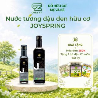 Nước tương đậu đen hữu cơ Joyspring, thương hiệu hàng đầu Đài Loan