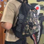 Balo thể thao hoạ tiết camo xanh lá , kích cở to màu phong cách đường phố