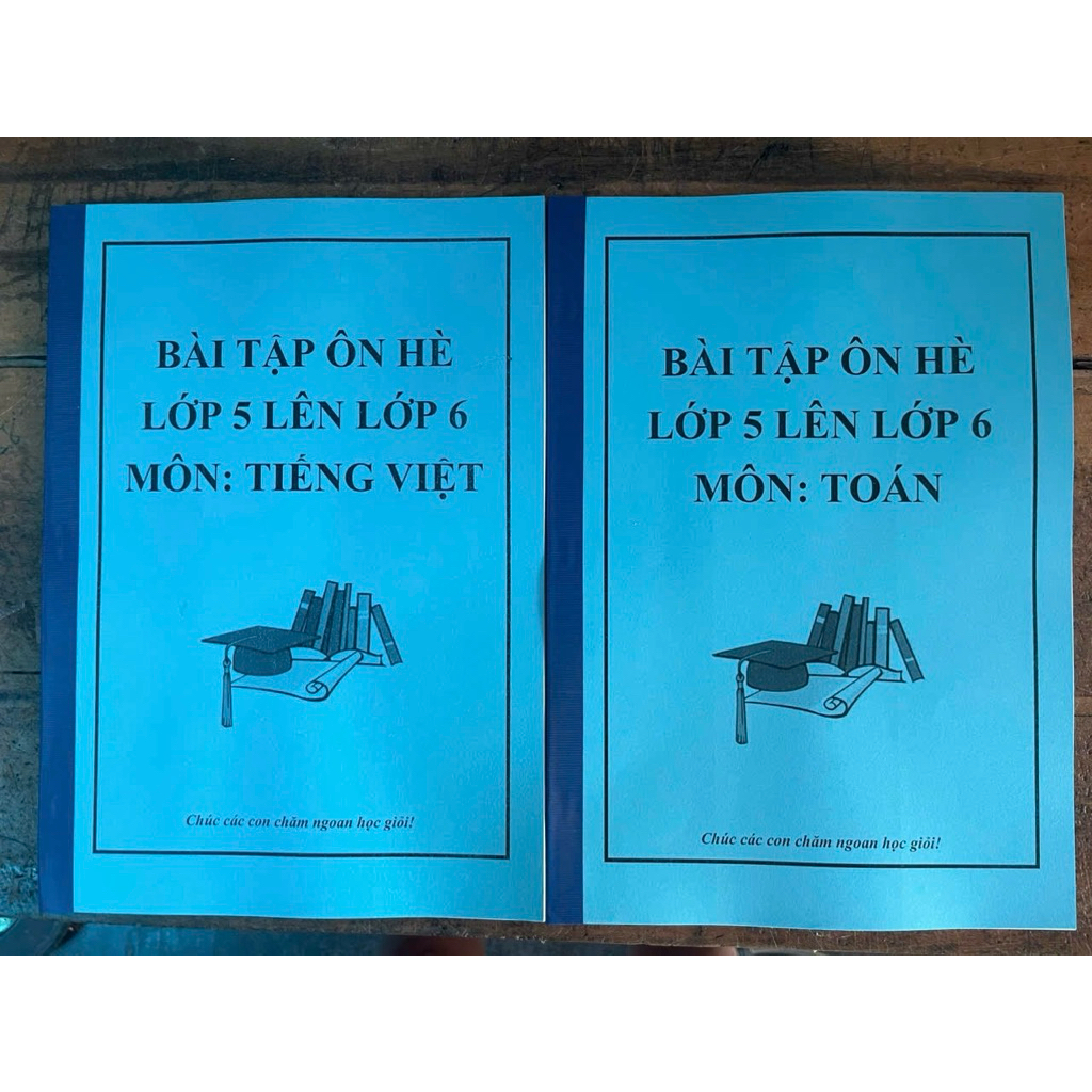 Combo bài tập ôn hè cho học sinh lớp 5 lên lớp 6 mới
