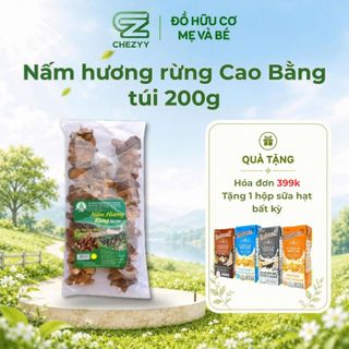 Nấm hương rừng đặc sản Cao Bằng túi 200g hàng loại 1