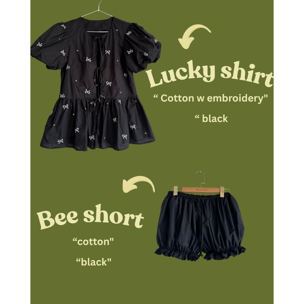SUNDAY - BEE SHORT - Quần bí cá tính.