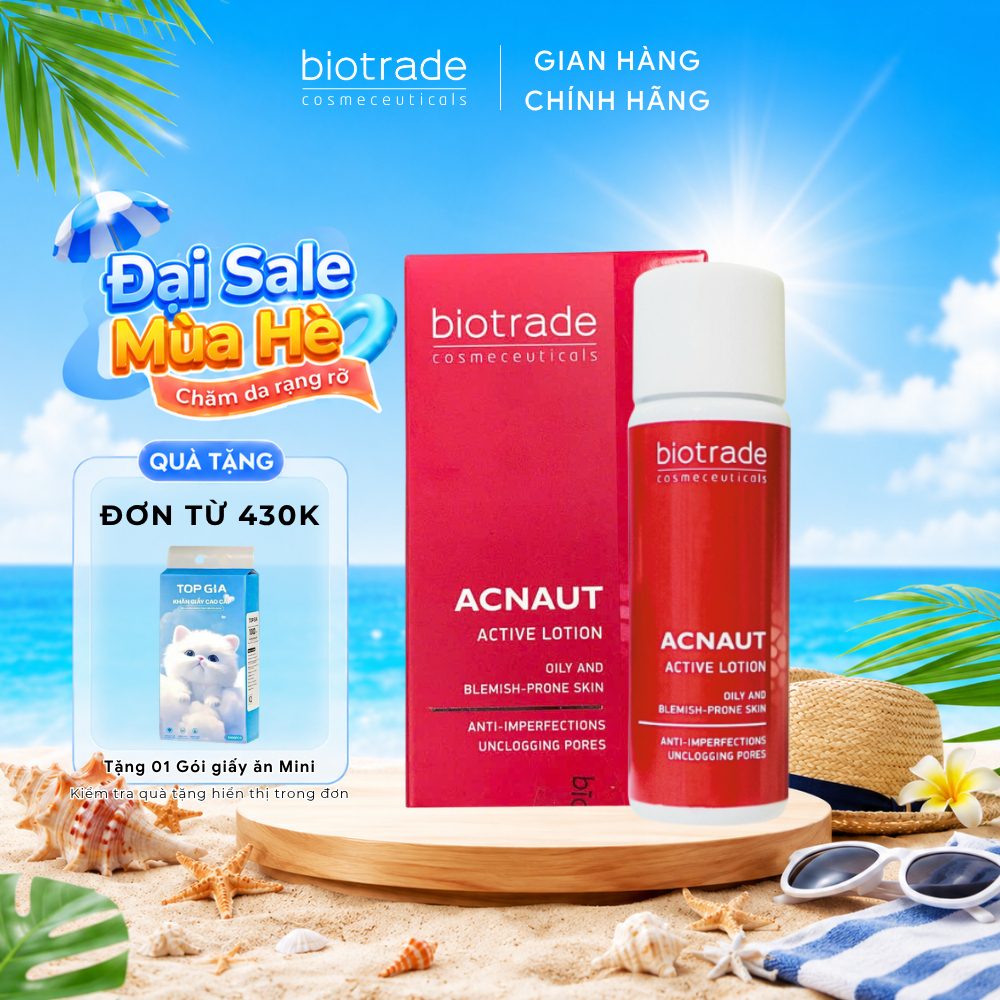 HỎA TỐC HN] Dung dịch chấm mụn BIOTRADE ACNAUT ACTIVE LOTION 15ml