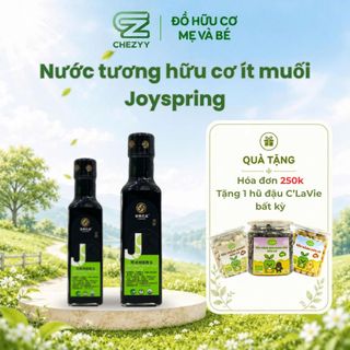 Nước tương hữu cơ ít muối Joyspring