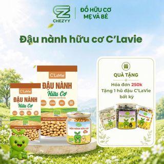Đậu nành hữu cơ C'Lavie thuần chủng, không biến đổi gen