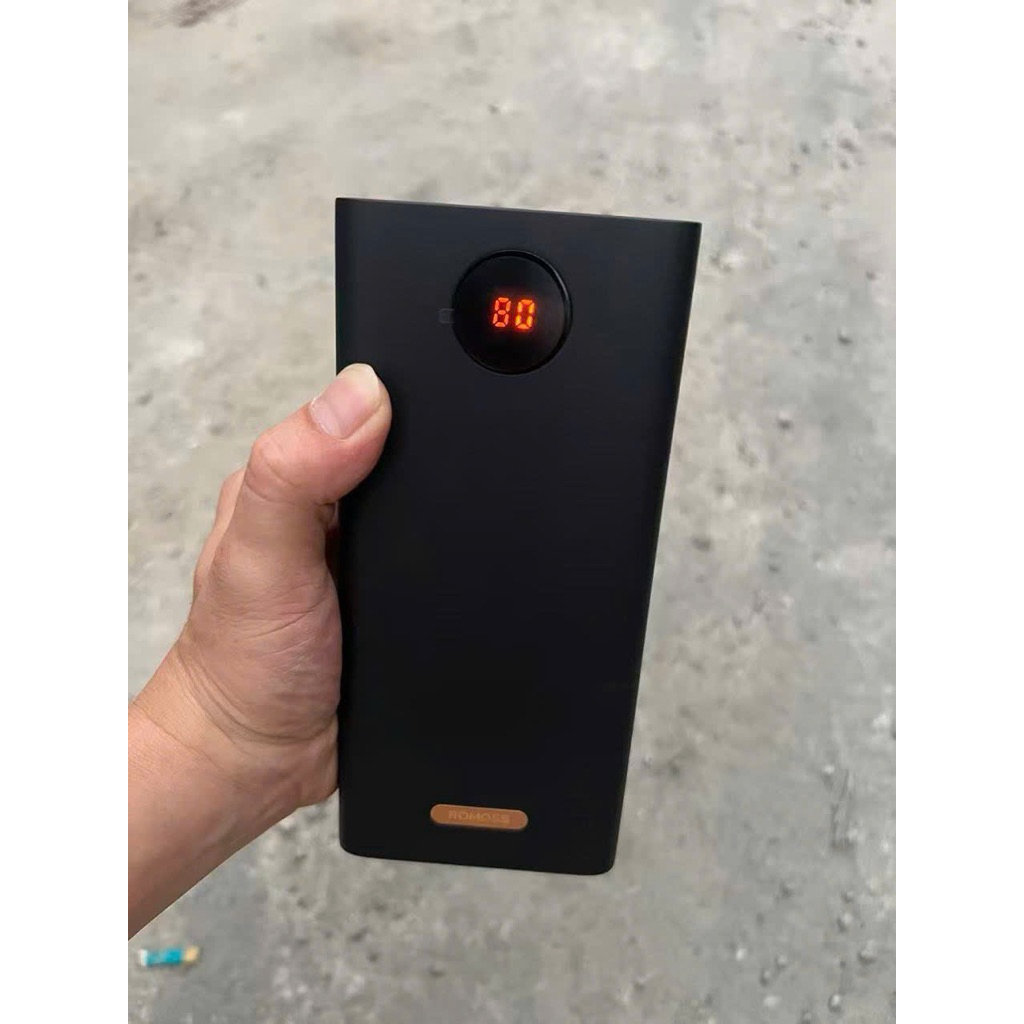 Pin dự phòng ROMOSS 60.000mAh PEA57, sạc nhanh 22.5W ( new ko hộp ) | BigBuy360 - bigbuy360.vn