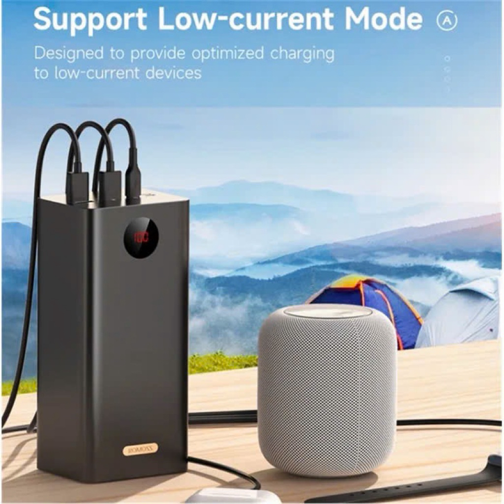 Pin dự phòng ROMOSS 60.000mAh PEA57, sạc nhanh 22.5W ( new ko hộp ) | BigBuy360 - bigbuy360.vn