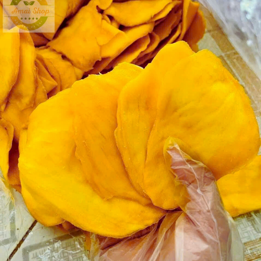 XOÀI SẤY DẺO AMAI -NGUYÊN CHẤT LOẠI 1 - THƠM NGON, NÔNG SẢN SẠCH - SNACK ĂN VẶT, TỐT CHO SỨC KHỎE