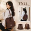 TN21 - Balo Nữ Chống Nước 3 Trong 1, Balo Đeo Vai Xách Tay Da Mềm Cao Cấp, Túi Đi Học Đi Làm Dung Tích Lớn