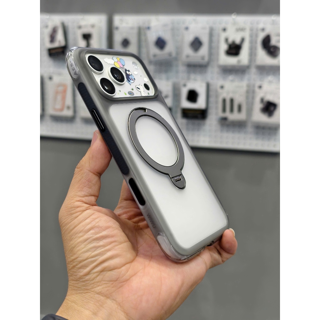 ỐP LƯNG WIWU AeroShield Ultra CHO iPhone 17ProMax – HỖ TRỢ SẠC KHÔNG DÂY , CHỐNG SỐC CHUẨN QUÂN ĐỘI