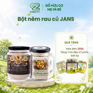 Bột nêm rau củ dưỡng sinh Jan's 250g