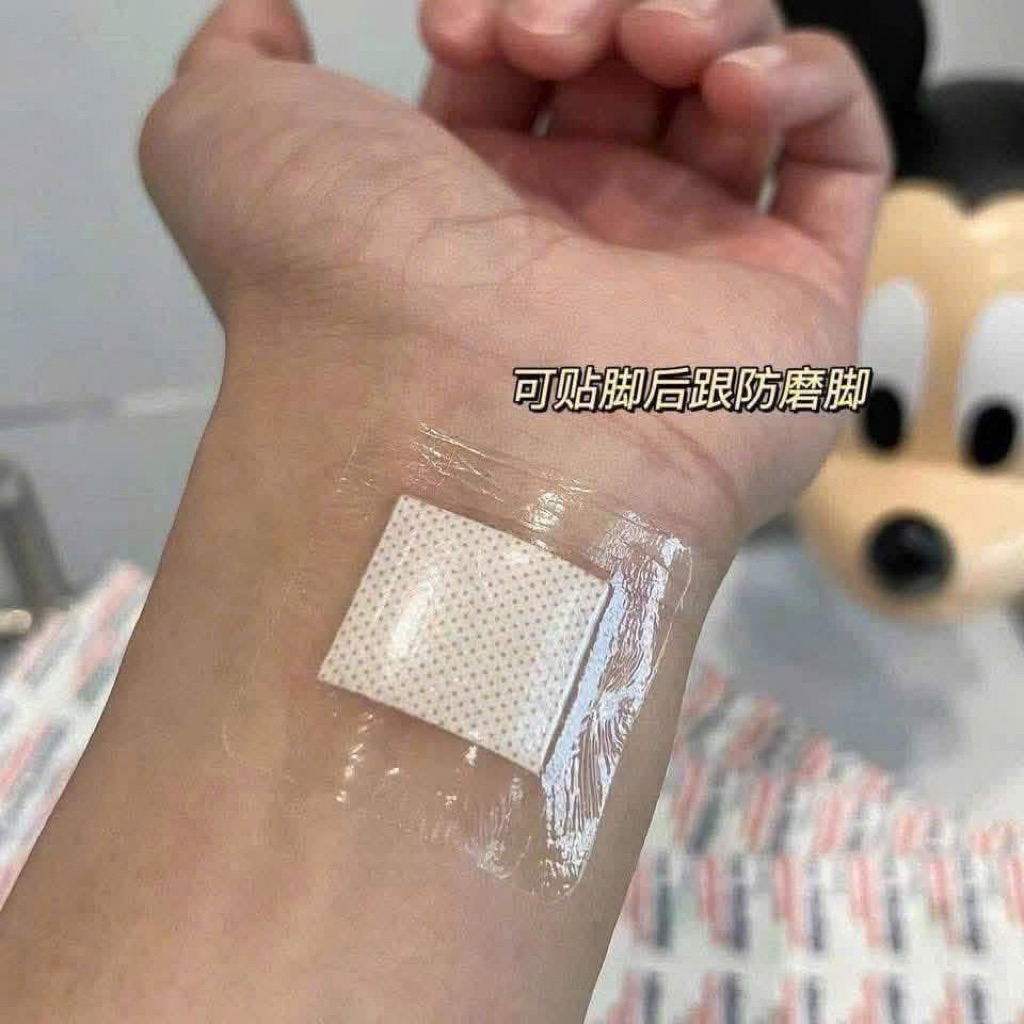 100c Băng gâu cá nhân pu trong suốt hình vuông, chống nước