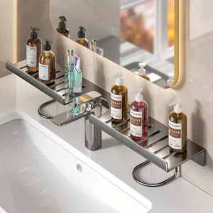 Kệ để bồn rửa mặt, rửa bát đa năng - Kệ để đồ vệ sinh cá nhân