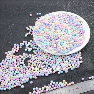 Hạt Xốp Màu Trang Trí Hộp Quà DIY – Hạt Xốp Mini Nhiều Màu Sắc Sắc 2.5-6mm Làm Slime, Trang Trí Tiểu Cảnh, Handmade