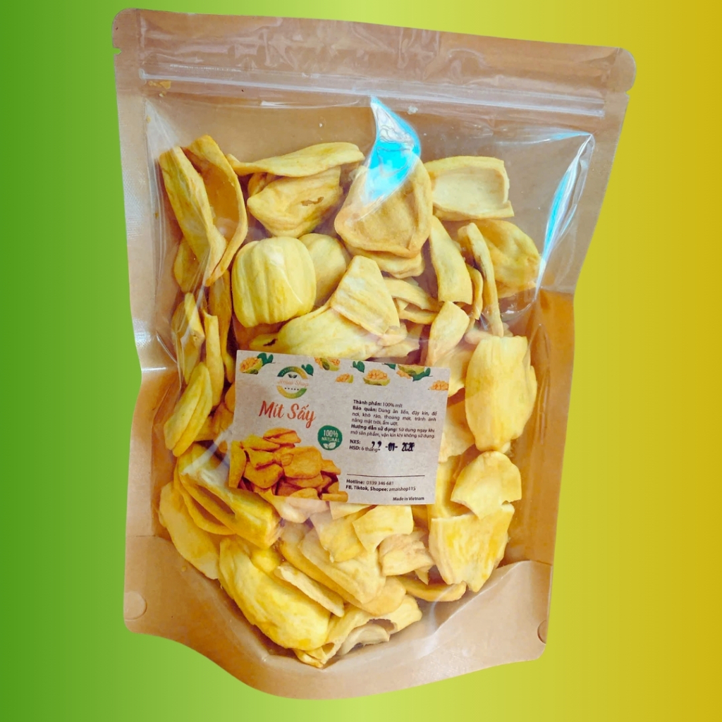MÍT SẤY GIÒN AMAI SHOP - NGUYÊN CHẤT LOẠI 1 - KHÔNG ĐƯỜNG - ĂN VẶT HEALTHY - GIÒN TAN
