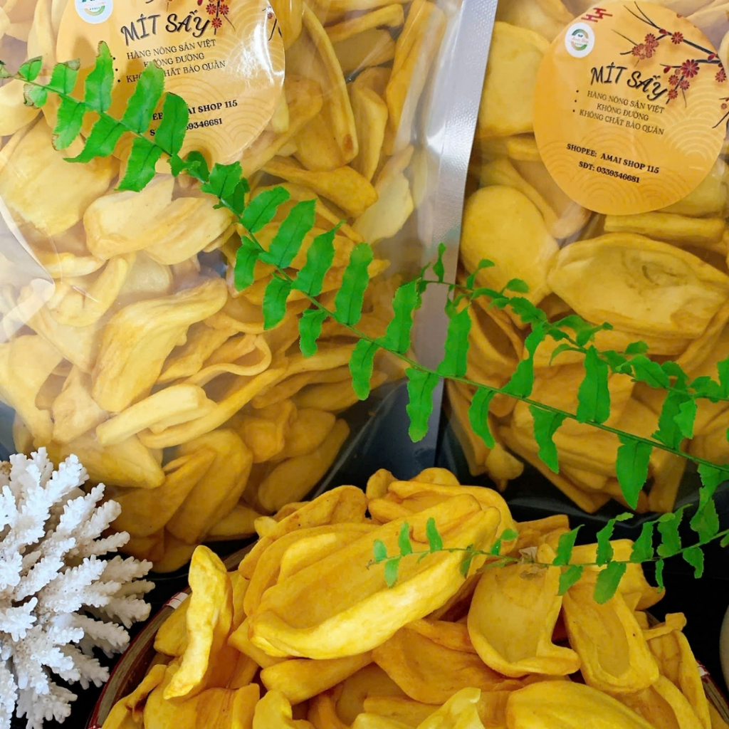 MÍT SẤY GIÒN AMAI SHOP - NGUYÊN CHẤT LOẠI 1 - KHÔNG ĐƯỜNG - ĂN VẶT HEALTHY - GIÒN TAN
