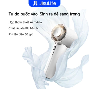 【Mới】Quạt cầm tay JisuLife Pro1 Mini gió mạnh pin dài màn hình LED quạt để bàn di động thêm tinh dầu/nước hoa