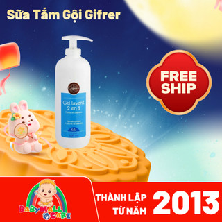 Sữa Tắm Gội Gifrer Gel Lavant 500ml Cho Bé Từ Sơ Sinh Da Nhạy Cảm | Babymall & Care