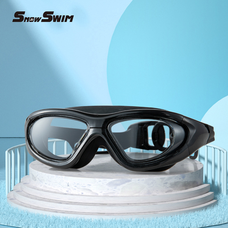 Kính Bơi Snow Swim SG910 Cao Cấp Cho Người Lớn | Chống Nước Chống Mờ Chống UV Tốt | Tích Hợp Nút Bịt Tai