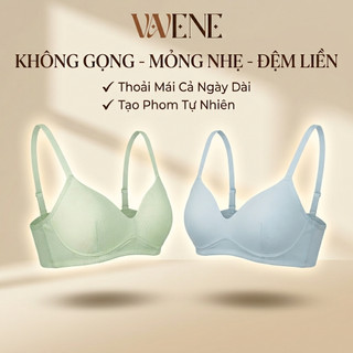 Áo lót nữ học sinh VANVENE AL625, Áo Ngực Cotton Đệm Mỏng 1cm không gọng nâng ngực nhẹ nhàng thoải mái