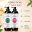 Cặp Dầu Gội Xả LABEL SHINE 750ml | Dưỡng Ẩm Tóc Khô Xơ, Mềm Mượt & Bóng Khỏe Chuẩn Salon