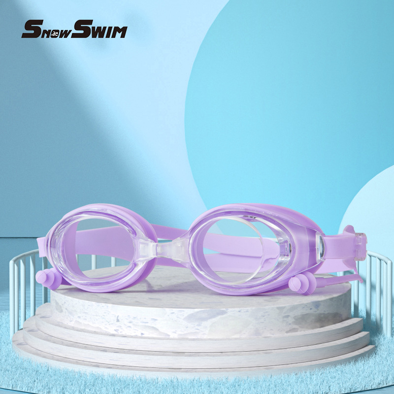 Kính Bơi Snow Swim SG100 Cho Người Lớn | Chống Nước Chống Mờ Chống Tia UV Tốt | Tích Hợp Bịt Tai | Có Hộp Đựng Đẹp