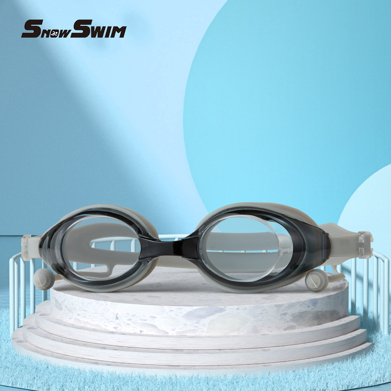 Kính Bơi Snow Swim SG100 Cho Người Lớn | Chống Nước Chống Mờ Chống Tia UV Tốt | Tích Hợp Bịt Tai | Có Hộp Đựng Đẹp