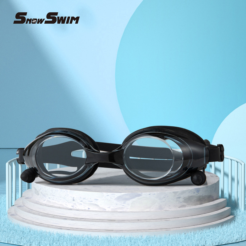Kính Bơi Snow Swim SG100 Cho Người Lớn | Chống Nước Chống Mờ Chống Tia UV Tốt | Tích Hợp Bịt Tai | Có Hộp Đựng Đẹp