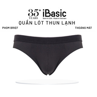 Combo 3 Quần lót nam iBasic brief tam giác thun lạnh poly co giãn thoải mái PANM006