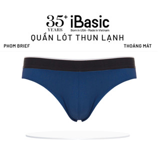 Combo 3 Quần lót nam iBasic brief tam giác thun lạnh poly co giãn thoải mái PANM006