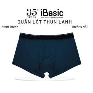 Quần lót nam iBasic phom trunk big size thun lạnh thoáng khí PANM142-BS