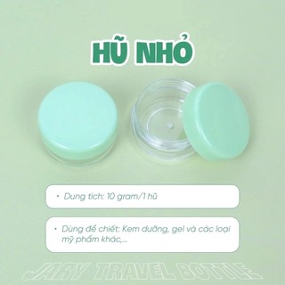 [Mua 5 tặng 1] Bộ Chiết Mỹ Phẩm Du Lịch 5 Món Mini Tiện Lợi dùng cho nước hoa, sữa tắm, kem.