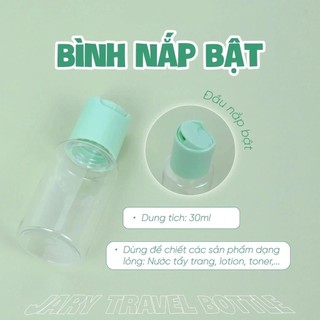 [Mua 5 tặng 1] Bộ Chiết Mỹ Phẩm Du Lịch 5 Món Mini Tiện Lợi dùng cho nước hoa, sữa tắm, kem.