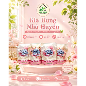 Nước giặt Clean&Clean 3200ml❤️FREESHIP❤️hương phấn hồng và hương hoa lily số 1 thái lan