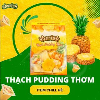 Thạch Rau Câu Cherish Thơm Túi 405G