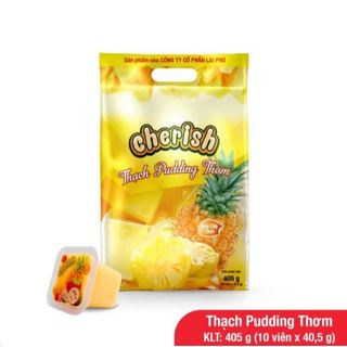 Thạch Rau Câu Cherish Thơm Túi 405G