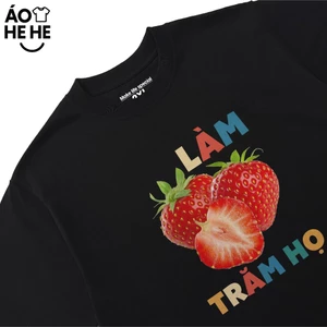 Áo Thun In Chữ Hài Hước - Làm Dâu Trăm Họ - Câu Nói Văn Phòng Công Sở Form Rộng Cotton 230gsm In Theo Yêu Cầu