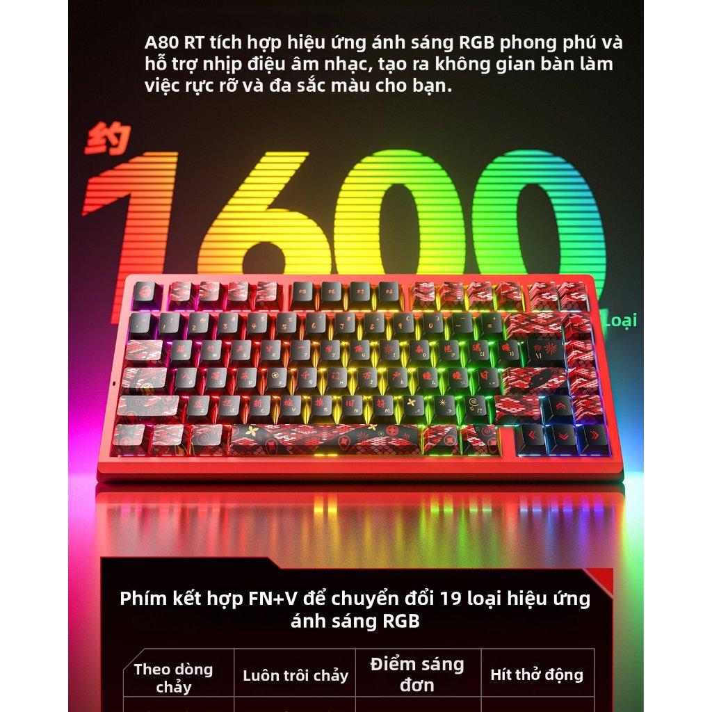 { HỎA TỐC } Bàn Phím GAMING LEOBOG A80RT PHÍM HE Từ Tính - Rapid Trigger Siêu Nhạy 0.01mm, Độ Trễ 0.1ms Chuyên Game FPS | BigBuy360 - bigbuy360.vn