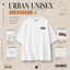 Áo Thun Unisex Oversize Urban Underground Local Brand, Áo Phông Streetwear In Lưng Form Rộng Nam Nữ