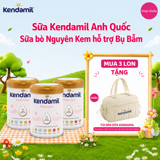 [COMBO 3 LON QUÀ-DATE XA SAU 2/2027] Sữa Kendamil Classic/Organic 800g Nguyên Kem Anh Quốc Số 1 2 3