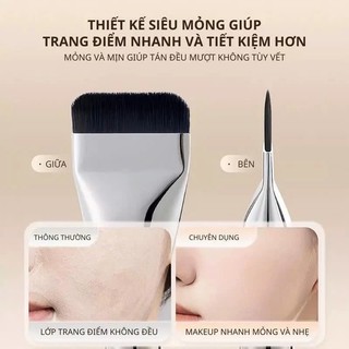 Bộ Dàn Nền Cao Cấp Nội Địa Trung gồm Khay Que Trộn và Cọ Dẹt Tán Nền siêu Tiện Lợi